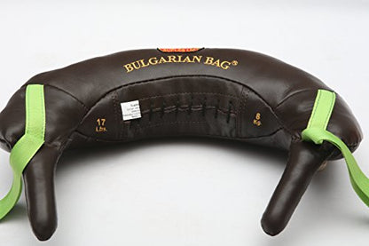 Bulgarian Bag Suples Original Featuring Genuine Leather Core for Maximum Strength and Martial Arts Training Efficiency - size: Small (17 lb)