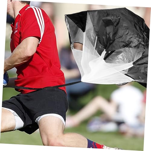Abaodam Resistance Parachute for Speed Training Durable Running Chute for Athletic Strength Enhancement for Gym and Sports Practice Waist Belt Included