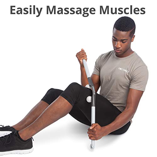 Body Back AccuMassage FSA Eligible - Dual Pressure Point Massage Tool & Massage Hammer - 2 in 1 Design - Shiatsu Neck Massager Tool, Golf Ball Percussion Massager for Deep Tissue Pain Relief - style: AccuMassage - 1-pack