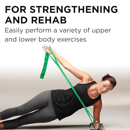 THERABAND CLX Resistance Band with Loops, Fitness Band for Home Exercise and Workouts