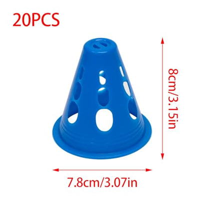 Mini Traffic Cones, Agility Training Cones Plastic Marker Cones, Small Practice Cones