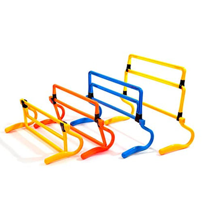 BESPORTBLE Removable Training Hurdles, Agility Ladder Speed Training Equipment, Soccer Training Agility Hurdles(Yellow) - color: Yellow