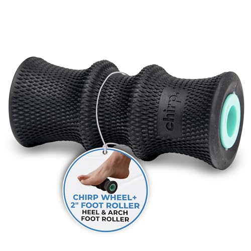 Chirp Foam Roller for Foot Massage and Pain Relief, Wheel+ 2" Foot Roller
