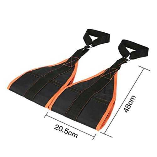 Generic 1set Professional Ab Sling Straps for Home Gym Training Comfortable Hanging Abdominal Workout Equipment for Daily Use Living Room Gym Office