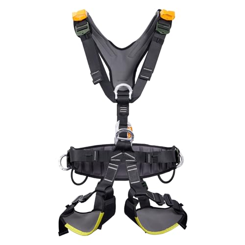 SOB Outdoors Lightweight Hunting Harness, Tree Stand Harness with 360 Degree Rotation, Adjustable Breathable Padded Safety Harness