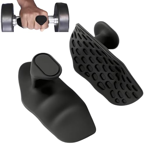 Workout Grips for Weight Lifting & WODs - Rubber Hand Callus Guard for Pull Ups, Gymnastics & Cross Training - Non-Slip Palm Protection Gloves for Men & Women