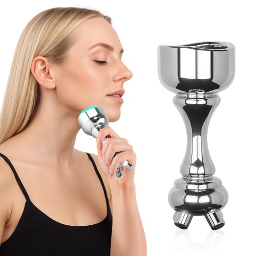 Fascia Massage Tool, Stainless Steel Myofascial Release & Gua Sha Scraping Facial Massager, Deep Tissue Cellulite Massager, Maderoterapia Kit Colombiana for Lymphatic Drainage - size: 2in1 Cup