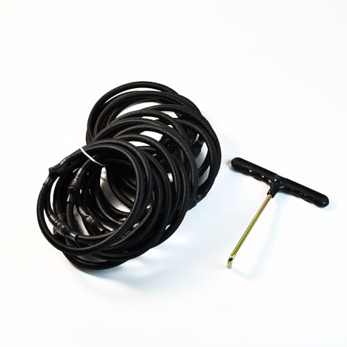 Trampoline Replacement Bungee Cords，20 PCS 6.6in Heavy-Duty Elastic Trampoline Ropes for Repair, Universal Fit for Most Trampolines, Easy Installation, Durable Safety Round Trampoline Repair Kit