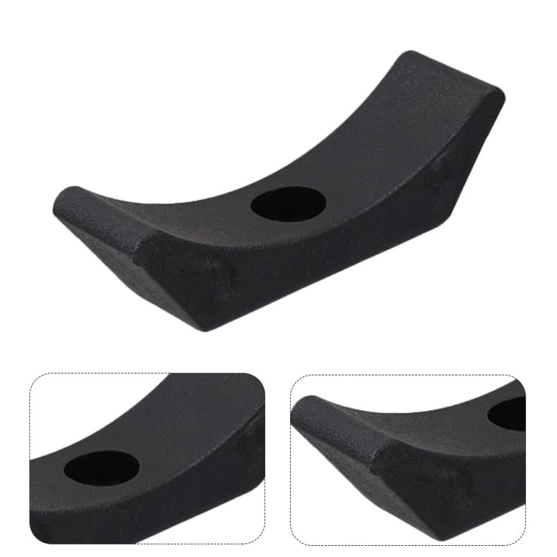 ibasenice Dumbbell Saddles 20 Pcs Plastic Cradles Replacement Dumbbell Racks Floor Protectors for Home Gym Small Weight Rack