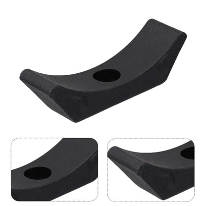 ibasenice Dumbbell Saddles 20 Pcs Plastic Cradles Replacement Dumbbell Racks Floor Protectors for Home Gym Small Weight Rack