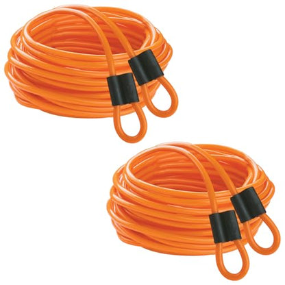 Champion Sports Double Dutch Speed Rope – Durable Vinyl Jump Rope for Fitness & Training, Multiple Lengths
