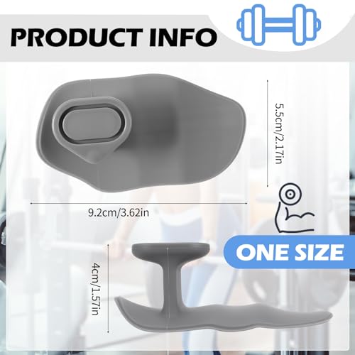 Anti-Slip Workout Grips, 6Pcs Ergonomic Rubber Hand Protector Gloves for Strength Training and Exercise,Weight Lifting,Dumbbell,Deadlift,Bar Pad Pull Up Grippers