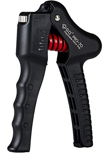 GD Grip Strength Trainer (Premium Adjustable Grip Strengthener for Forearm Training) Wrist and Forearm Strengthener