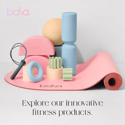 Bala Bangles Wrist & Ankle Weights for Women & Men, Home Gym Equipment - color: Heather, size: 1 LB