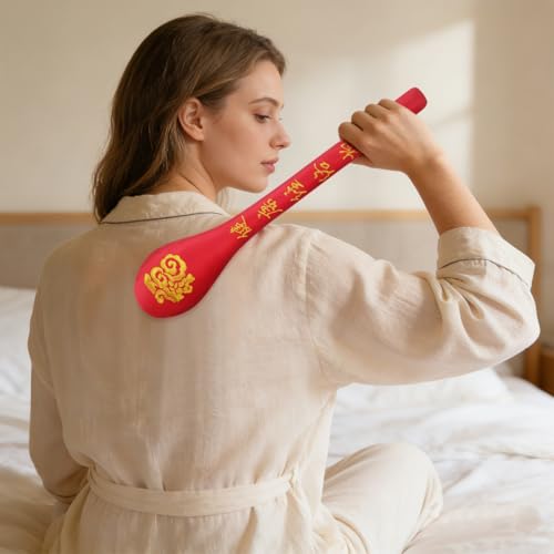 Beavorty Manual Back Massagers 2 Pcs Handheld Massage Stickfor Back Muscle Pain Relief | Massage Hammer Stick Tool for Neck & Shoulder Deep Tissue Stress Relief