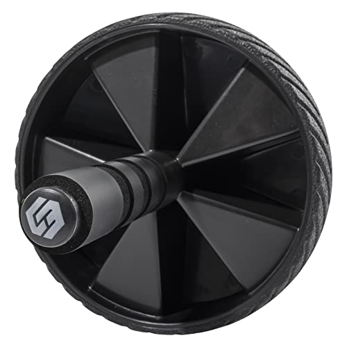 Ab Wheel Roller for Core Strength – Non-Slip Handles Exercise Roller for Abs, Portable Fitness Equipment for Home Gym – Ideal for Men & Women