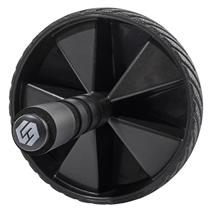 Ab Wheel Roller for Core Strength – Non-Slip Handles Exercise Roller for Abs, Portable Fitness Equipment for Home Gym – Ideal for Men & Women