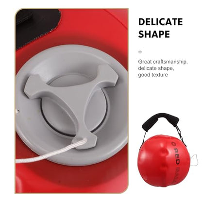 Water Weights Sandbag - Portable Workout Kettlebell with Handle 11.8"x11.8"- Home Gym Strength Training Kettlebell Sandbag - Easy Fillable for Water
