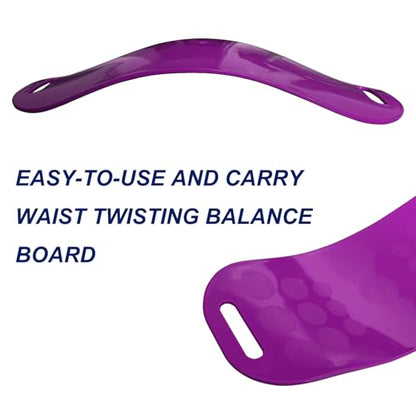 Stability Balance Board for Core Strength and Flexibility Workouts, ABS Plastic Construction