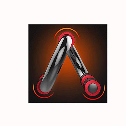 Push-up bracket -Crown Sporting Goods Incline Bar Stands with Foam Comfort Grips