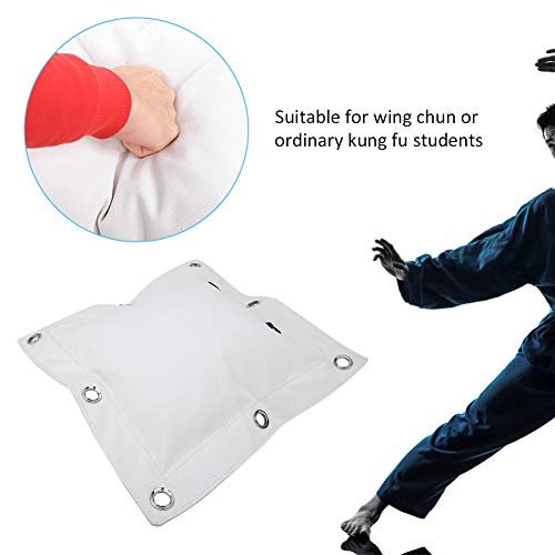 Boxing Muay Thai Sanda Training Bag,Wing Chun Wall Canvas Punch Bag with Zipper Empty Sandbag Target for Boxing, Muay Thai, Sanda Training Triple Bag Size, Heavy Duty Material