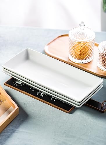 LYEOBOH 3 Tier Serving Stand and Platters Set Tiered Serving Tray for Party - color: Gold, style: 14inch Rectangle platter