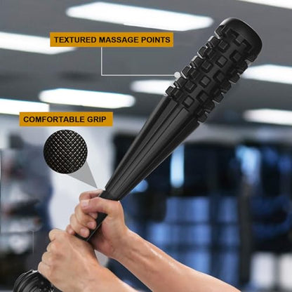 POWER GUIDANCE Macebell Steel Clubbell (2kg-10kg) – Indian Club with Massage Surface for Shoulder Mobility, Grip Strength & Rehabilitation – Solid Steel Weighted Club with Rubber Coating for Home Gym, BJJ & Wrestling