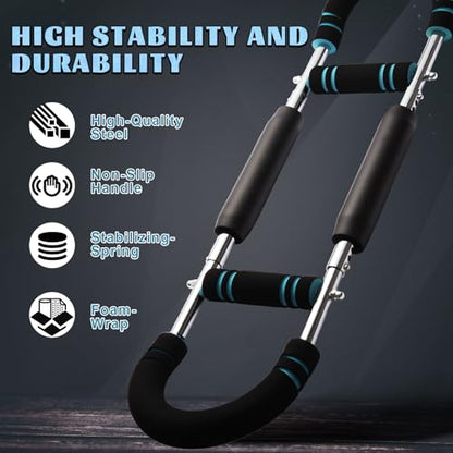Twister Arm Trainer,Adjustable Resistance Bar for Full Body Workout, Arm Strengthener for Men & Women, Fitness Equipment for Strength Training - style: 90-150Lb