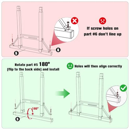 3-Tier Adjustable Dumbbell Rack Stand - Heavy-Duty Carbon Steel Weight Storage Organizer for Home Gym, Easy Assembly, 450 lb Capacity for Dumbbells & Kettlebells