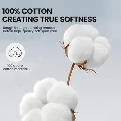 100% Cotton Hand Towel Set of 4, Oversized Ultra Soft Luxury Towels, Thick Plush, Absorbent Heavyweight, Guest Bath, Hotel, Spa, Home Bathroom, Shower,20" x 40" (Dark Grey) - color: Dark Grey