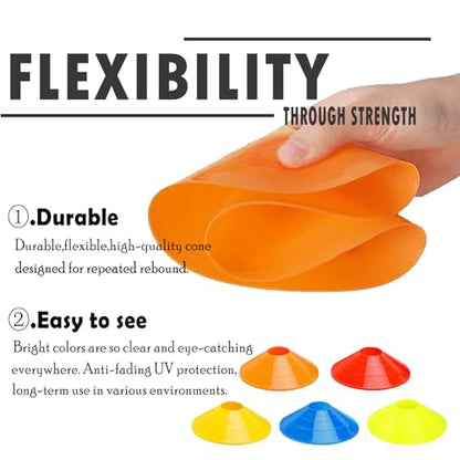 Solo Soccer Trainer Soccer Training Equipment for Kids and Adults Hands Free Solo Practice Perfect for Football Skills Improvement Fit