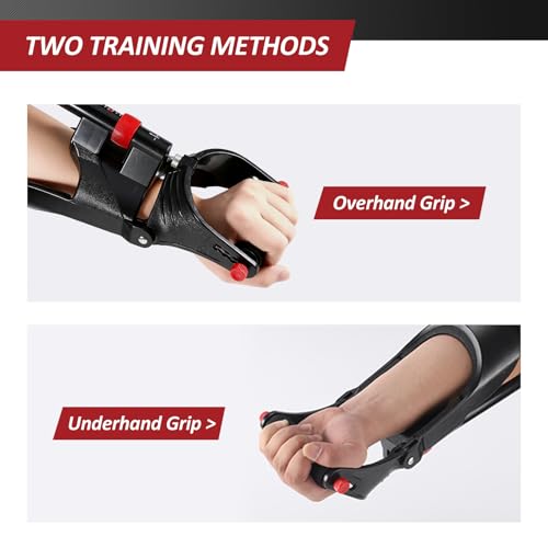 Wrist Muscles Exerciser Adjustable Forearm Grip Strength Trainer Wrist Strength Training Exercise Machine Hand Grip Strengtheners for Muscle Building