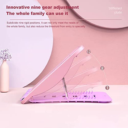 Adjustable 12Levels Portable Ankle and Foot Incline Board Stretch Board Calf Stretcher Plantar Foot Spine Massage Balancing Fitness Pedal