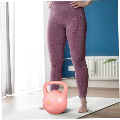 Mikinona Water Filled PE Kettlebell Soft Gym Equipment for Home Fitness Training Portable Strength Workout Tool for Men and Women Safe Rounded Design for Injury Prevention