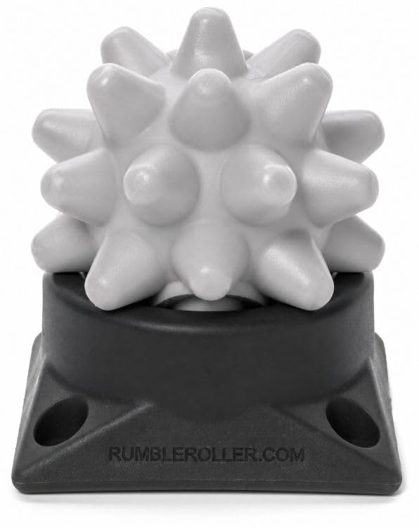 RUMBLE ROLLER Beastie Original Massage Ball Deep Tissue Trigger Point Tool for Muscle Knots, Myofascial Release, Recovery & Mobility, Lacrosse Ball Alternative