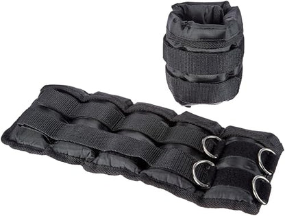 Amazon Basics Adjustable Ankle Weights - style: 10 Pound Set (5 Pounds Each)