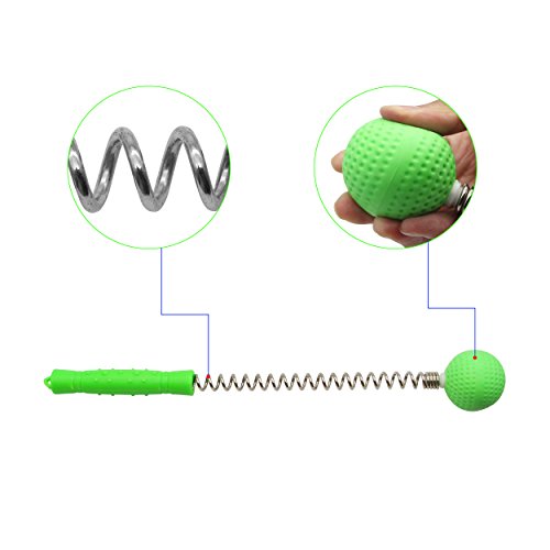SinLoon Massager Ball Hammer(2-Pack) Hammer Stick Manual Beat Golf Ball Massager Back Shoulder Massage Full Body Reduce Fatigue Pain (Green)