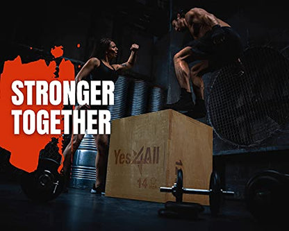 Yes4All Home Gym Equipment Combo, Package Contains: Slam Ball, Kettlebell, Plyo Box, Battle Rope, Workout equipment for Home Gym & Outdoor Workout - style: B. Slam Ball - Kettlebell