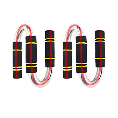 Metal Push Up Bracket-Iron Core Athletics Bars - Strong Steel Stands Suitable for Any Pushup Training Program