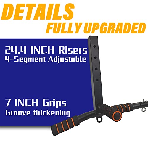 BDL Wall Mounted Pull Up Bar Multifunctional Chin Up bar for Home Gym - color: Joist Mount Pull Up Bar