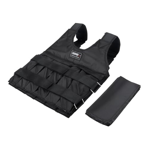 Weighted Vest for Walking, 20lb, 30lb, 40lb, 50lb, 100lb Adjustable Weighted Vest,workout Equipment Weight Vest for Running Weight Loss Exercise Jogging Fitness Strength Training
