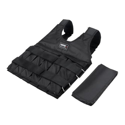 Weighted Vest for Walking, 20lb, 30lb, 40lb, 50lb, 100lb Adjustable Weighted Vest,workout Equipment Weight Vest for Running Weight Loss Exercise Jogging Fitness Strength Training
