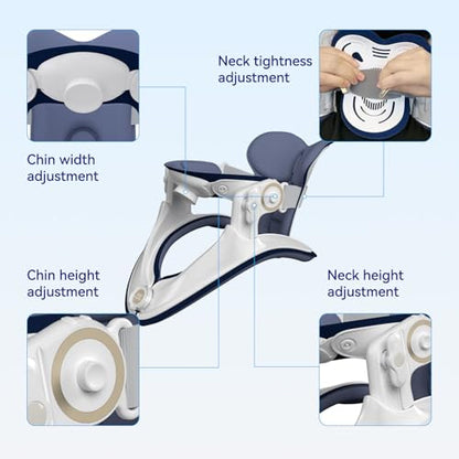 Cervical Traction Device Neck Brace Support Stretcher for Pain Relief