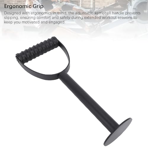 Adjustable Kettlebell Handle, 100kg Bearing Capacity Weight Plate Kettlebell Grip Handle, Training Kettlebells for Home Gym Workout - size: 25mm