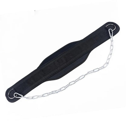 Premium Dip Belt for Weighted Bodyweight Workouts, Neoprene, Adjustable, Heavy-Duty
