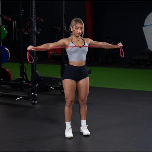 Titan Fitness 41-in Light Multi-Pack Latex Bands, Pull-Up Bands, Resistance Band Set for Workouts, Fitness and Strength Training