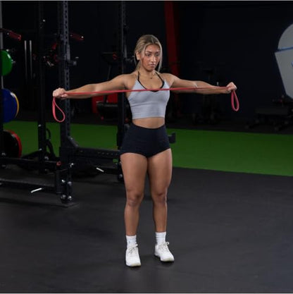 Titan Fitness 41-in Light Multi-Pack Latex Bands, Pull-Up Bands, Resistance Band Set for Workouts, Fitness and Strength Training