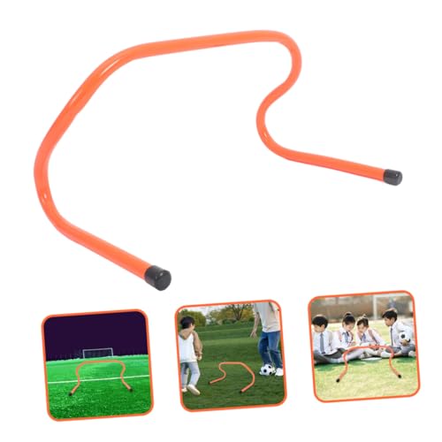 4pcs Agility Hurdles Set 15cm Plastic Speed Training Equipment for Football Basketball Obstacle Course and Track Running Training