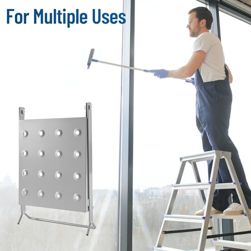 LEIFIDE 1 Pcs Ladder Work Platform Attachment, 400 Lbs Heavy Duty Anti-Slip