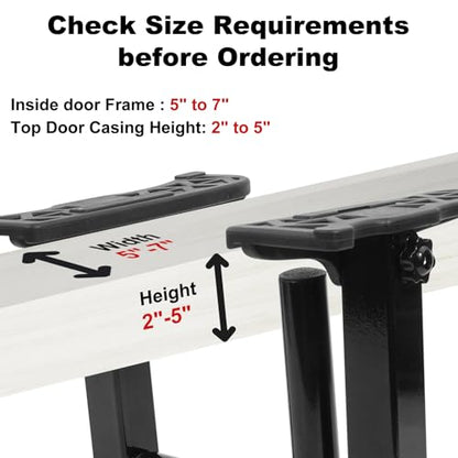 Upgrade Pull Up Bar for Doorway - Portable Strength Training Pull Up Bar Handles, Multi-functional Home Gym Fitness Equipment